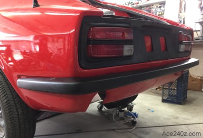 240z custom rear bumper